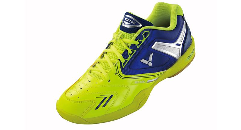 Victor AS-@80-E Badminton Shoe - Yellow/Blue