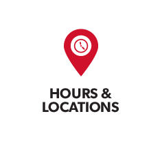 Hours & locations