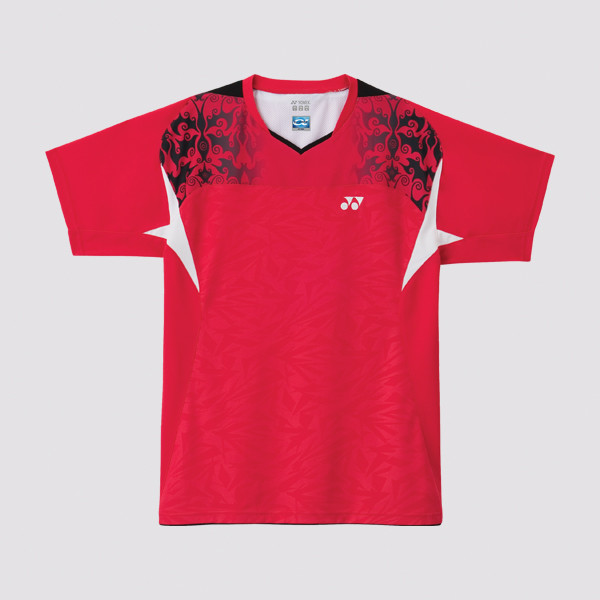 Yonex Men's Badminton Game Shirt 12074EX RED - FINAL SALE