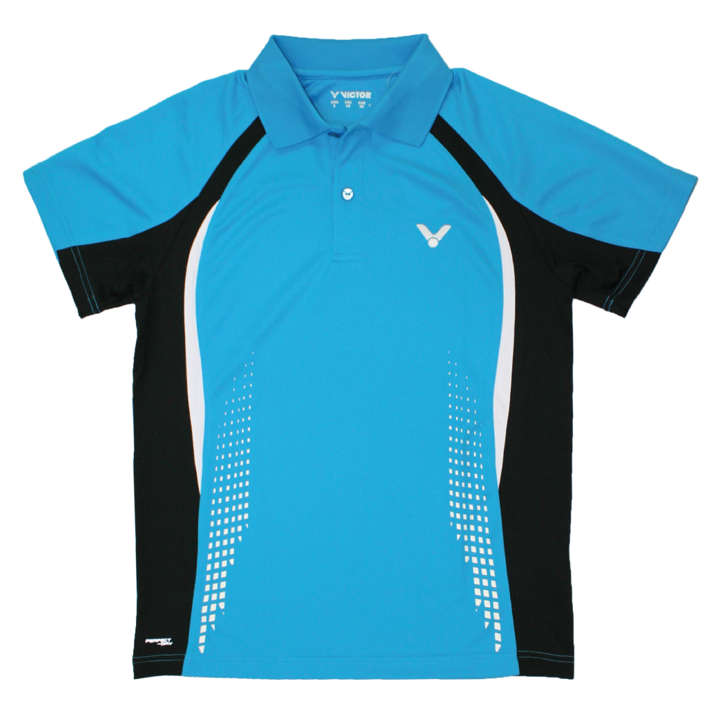 Victor Unisex Button Shirt BLUE - FINAL SALE