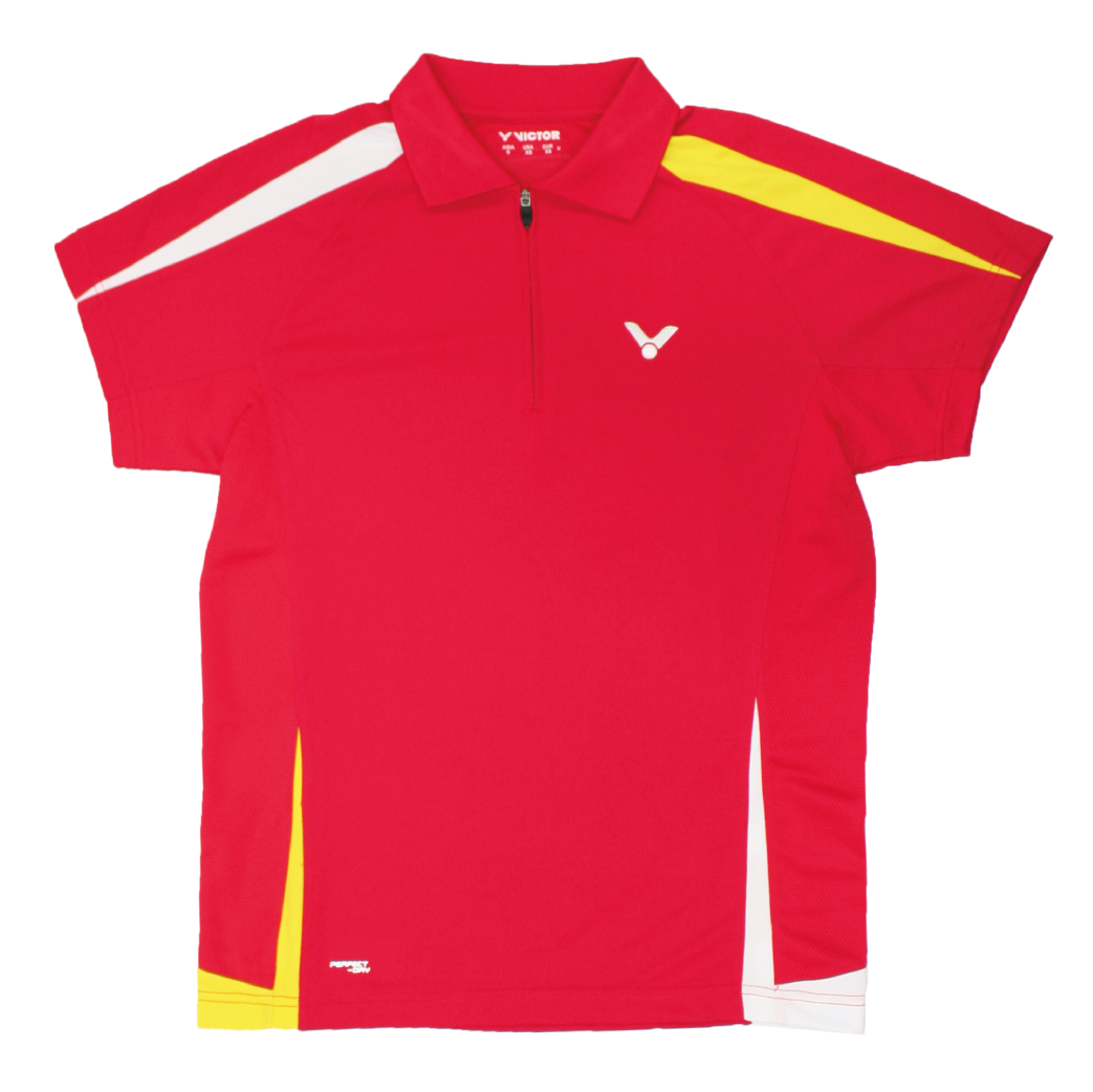 Victor Unisex Zip Shirt RED - FINAL SALE