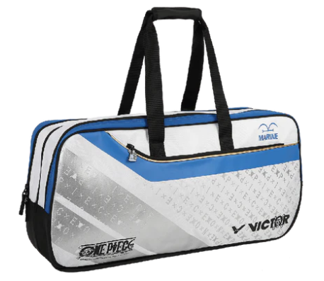 Victor X ONE PIECE Marine Rectangular Racquet Bag WHITE
