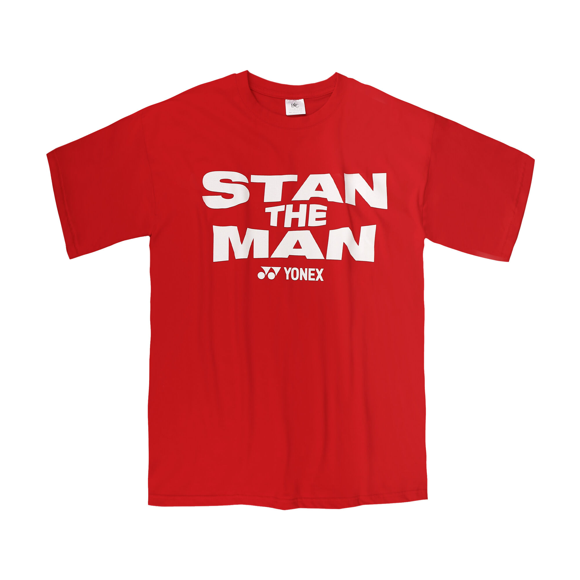 Yonex Stan the Man Tee RED - FINAL SALE