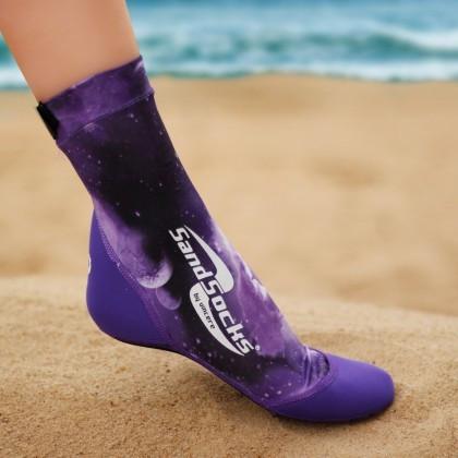 Vincere Sand Socks Purple - Click Image to Close